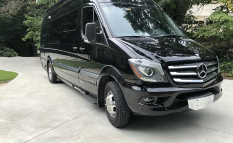 Drive and Arrive in STYLE in this Mercedes Sprinter - Sleeps 2