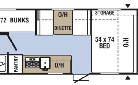 2019 Coachmen Clipper Cadet 17BH