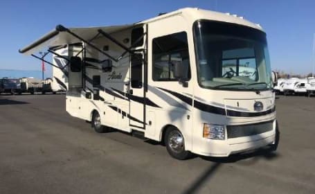 Rent Class A Motorhome for Lake Erie Campgrounds