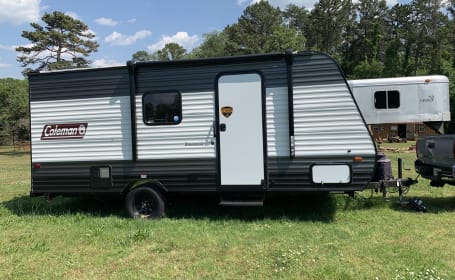 The cozy family travel trailer