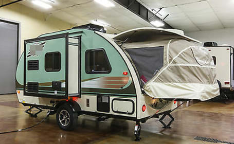 How about a weekend adventure, why tent when you can stay in this easy to tow RPOD, packed with all the essentials!