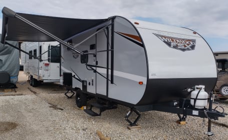 2022 Forest River RV Wildwood FSX with Solar Panel