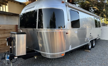 Fly in Our New Airstream Flying Cloud