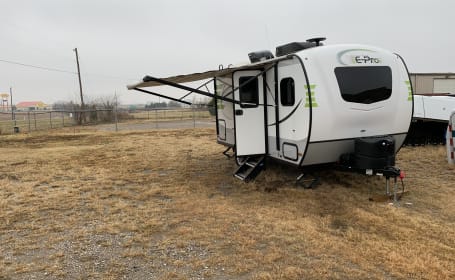 Pull with small SUV!  Solar Powered!  $50/night/mo