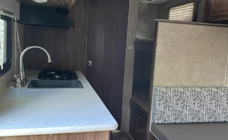Looking for ideas for an insert to cover the sink in our Jayco 212QB for  more counter space.Is there a ready made piece or do we need to have  something made? 