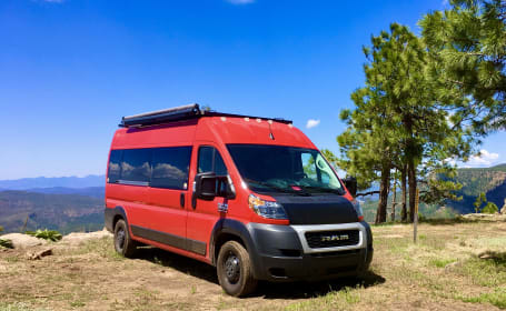 RED RANGER! RUGGED YET REFINED LUXURY CAMPER!