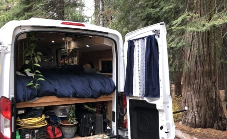 #Vanlife in a Ford Transit