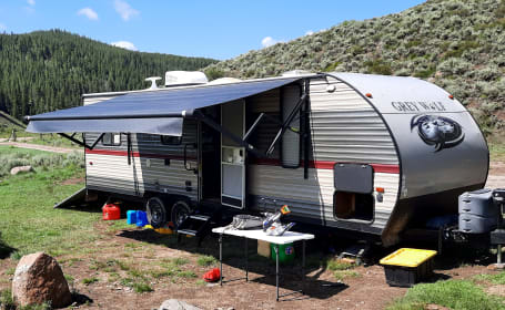 2019 Forest River 22RR toy hauler trailer