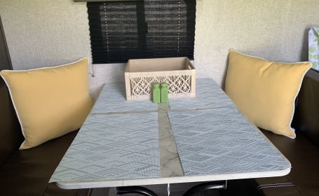 The cozy family travel trailer