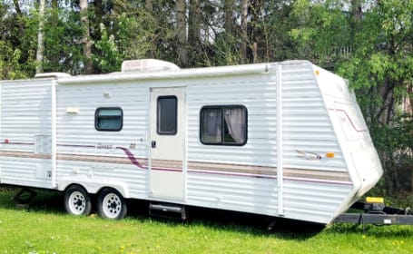 Top deal, this RV sleeps 6, available for delivery