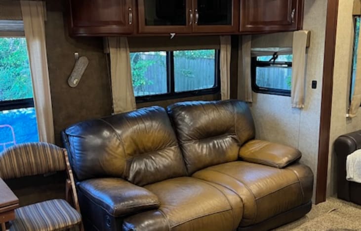 Over Sized Full Reclining Love Seat
