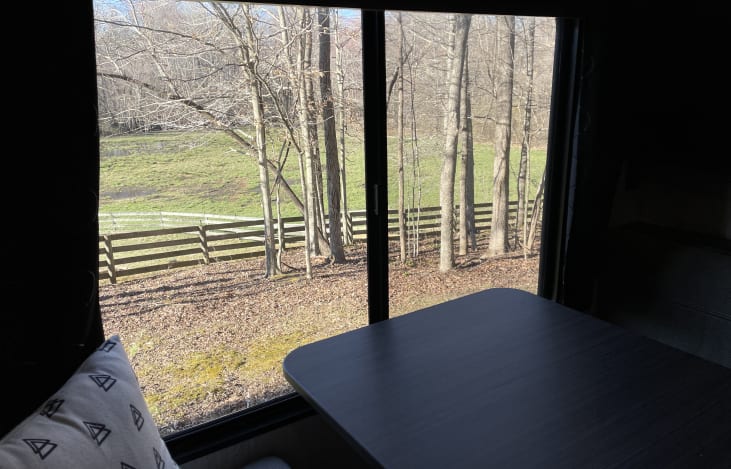 Large window at dinette