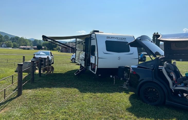 View of camper