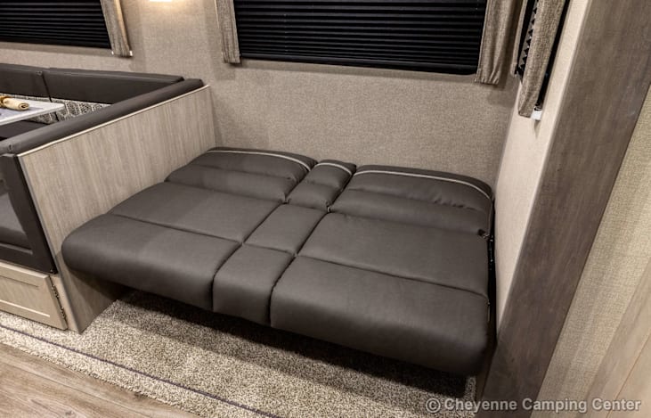 Collapsed Couch for sleep