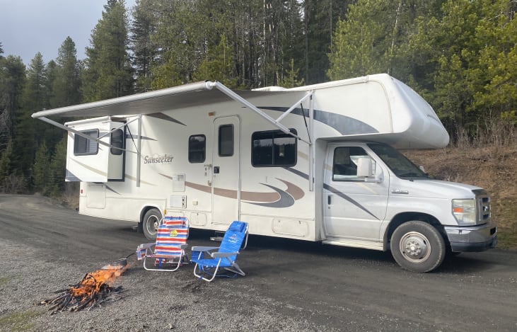 Some spring camping in Idaho before our trip home to Alaska.