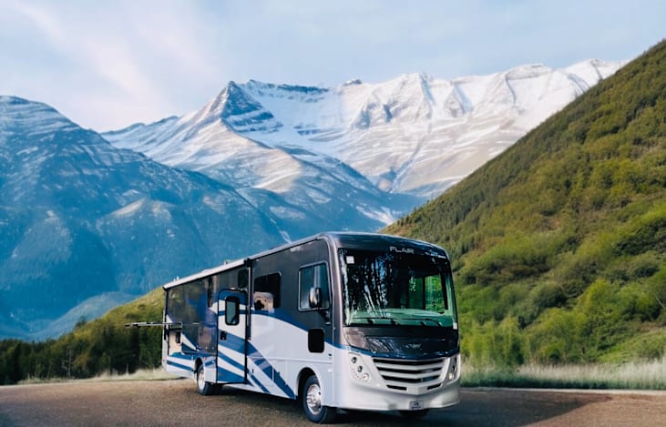 Adventure Awaits! Experience the open road in comfort and style with our spacious, luxury RV—perfect for your next family getaway or road trip.
