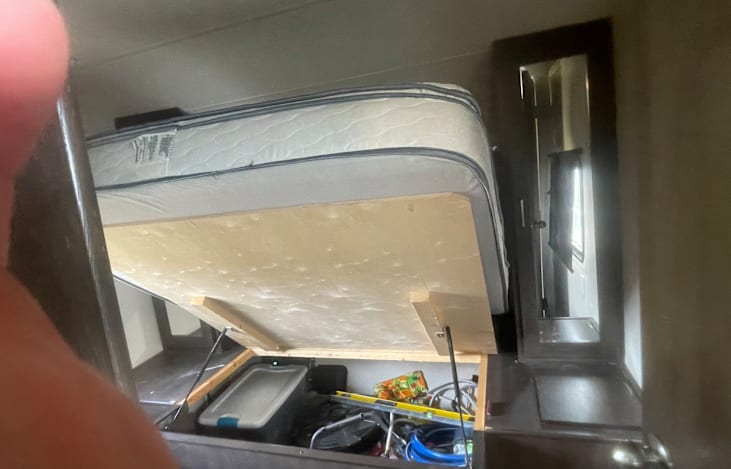 Access to outdoor storage from inside