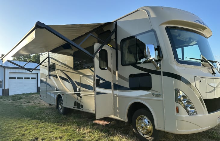 Motorized awning