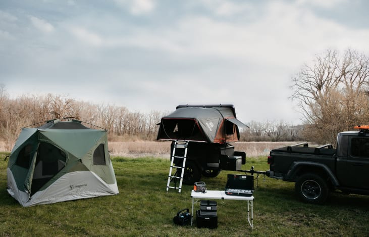 The full campsite