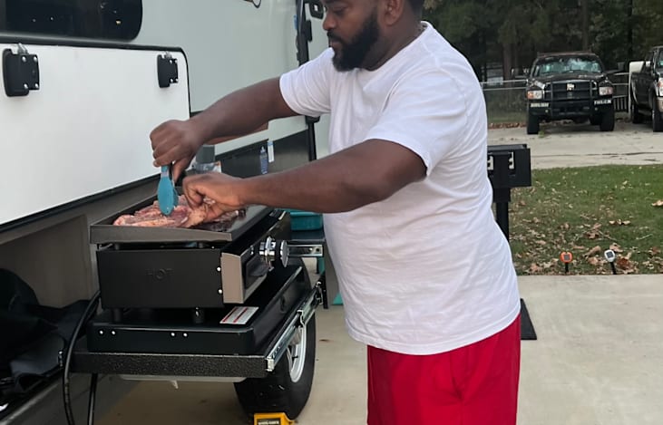 Grilling outdoors can be delightful