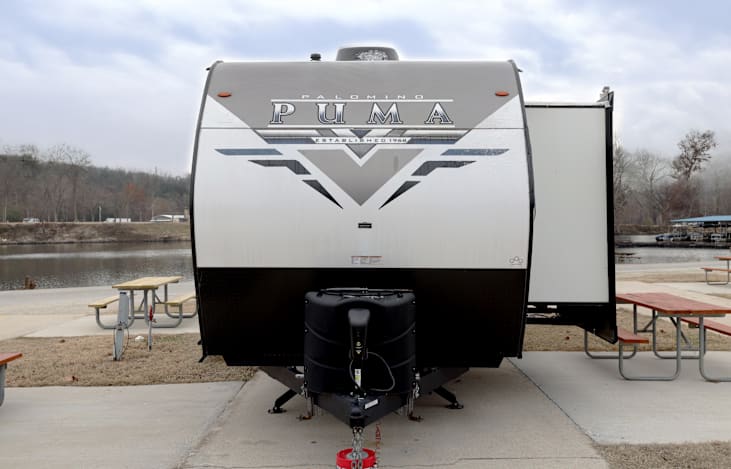 Experience "Gratitude" with our 2022 Palomino Puma 32RBFQ2 located near Table Rock Lake near Branson Missouri and Lake Of The Ozarks. Thank you from us at StoneMountainRVs(dot)com