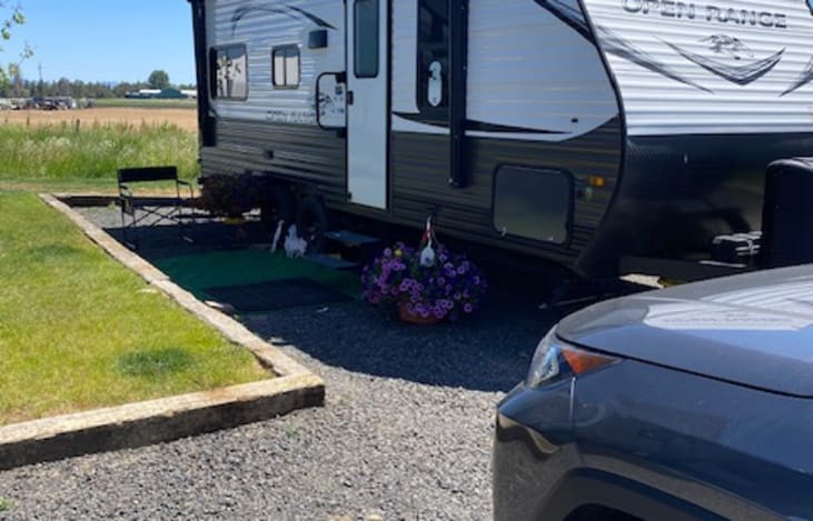 At the Cotton Wood RV Park Redmond