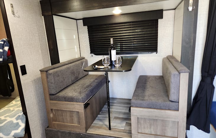 Enjoy the dining space or a great pace to play table games.