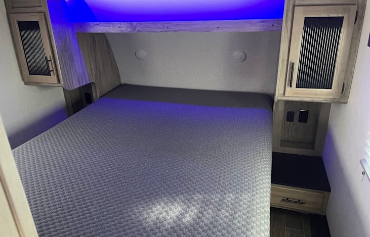 Master Bed with separate A/C unit