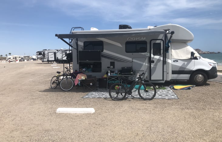 Puerto penasca campground. Mexico