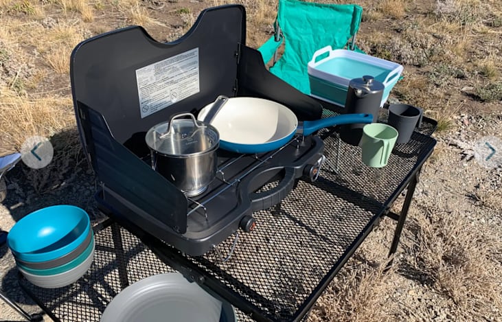 Cookware, place settings wash tub ect