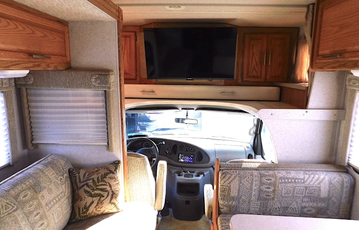 Flat Screen TV in living area