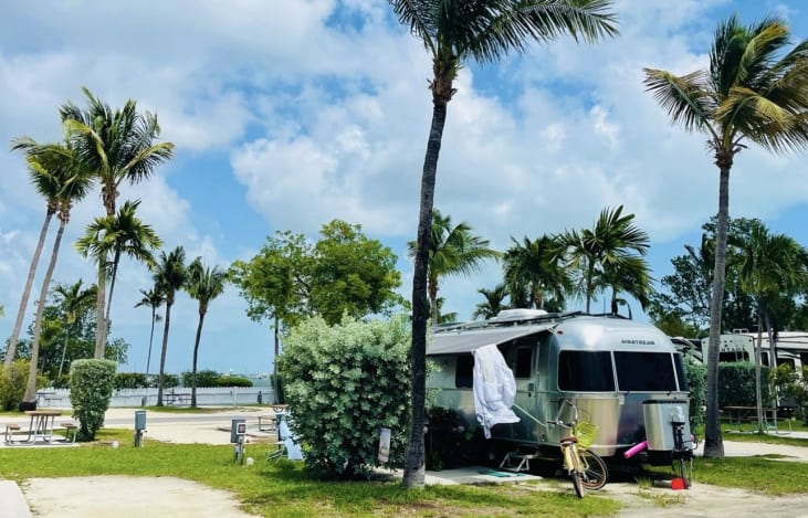 Key West, FL. Our Airstream RV carries good memories and good vibe!