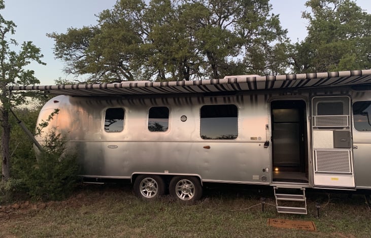 2018 Classic Airstream 33" on a private ranch in the heart of Texas Hill Country