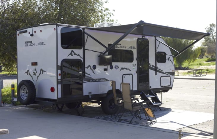 Our automatic awning can easily be extended or retracted through the use of our app provided, or with the simple push of a button.