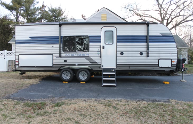 Exterior of the camper