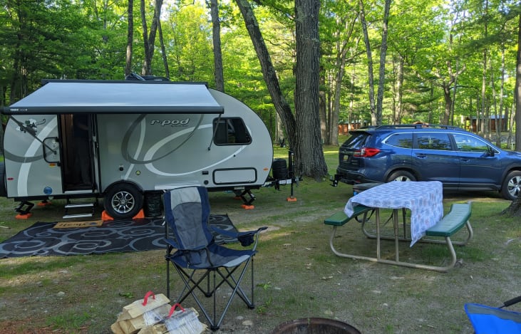 2 camp chairs included. Blackstone Griddle upon request (additional fee)