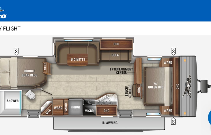 Layout from manufacture.