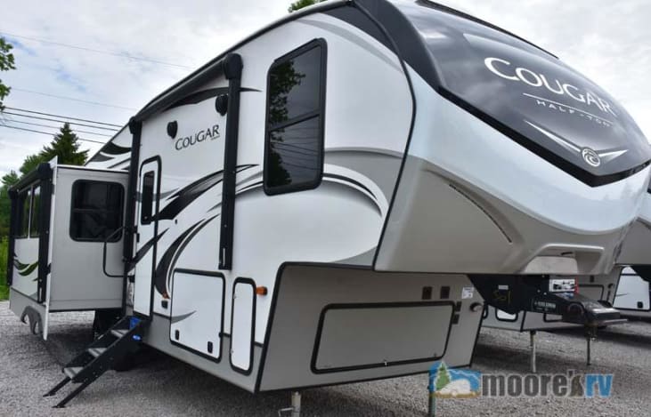 Clear through storage and two awnings.