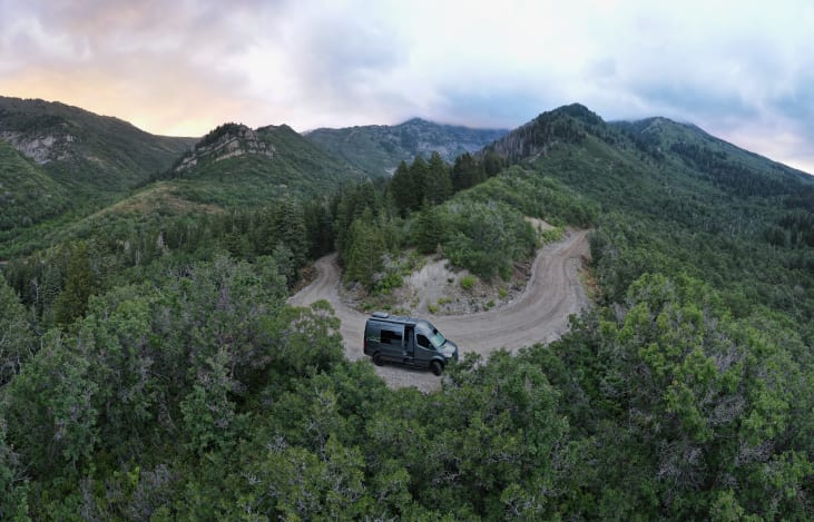 Wasatch Front. Lots of places to camp when you have all the things you need with you!