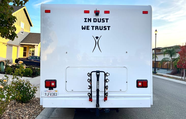 Rear, backup cameras, bike rack