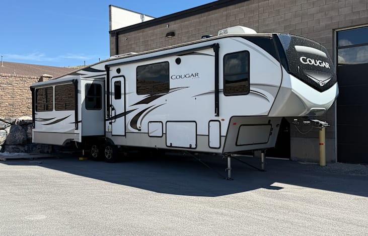 Passenger Side (Main Slide Out) w/ 2 awnings