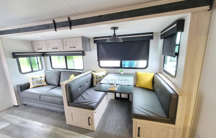 Convertible Sofa and Dinette
