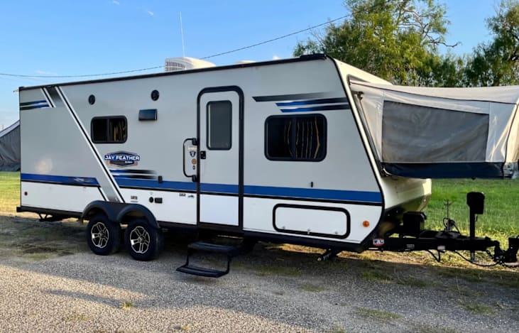 Front side of RV