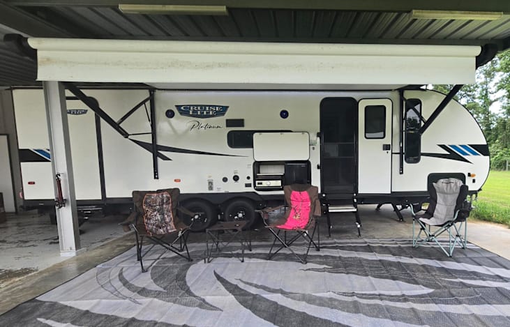 Outdoor setup.