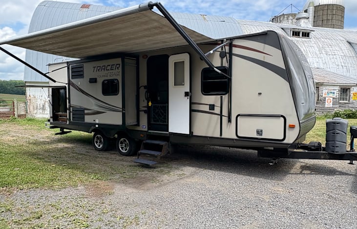 Full electric awning.