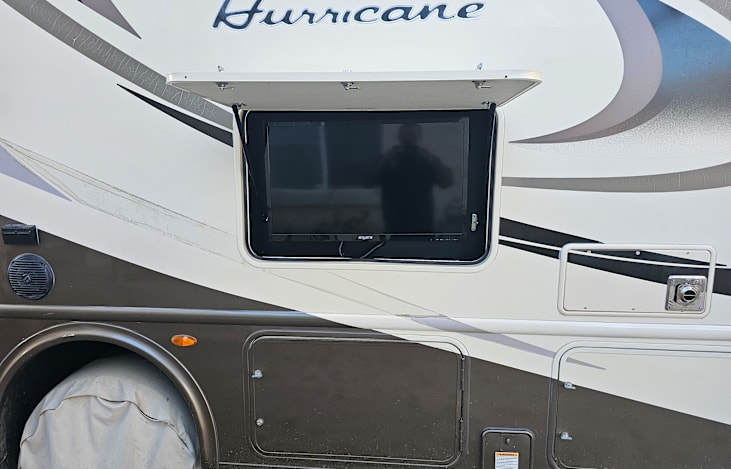 Outdoor tv.