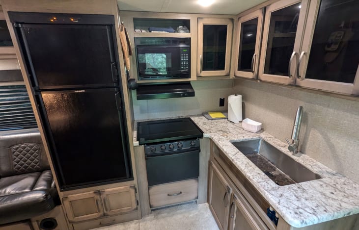 Kitchen with lots of storage