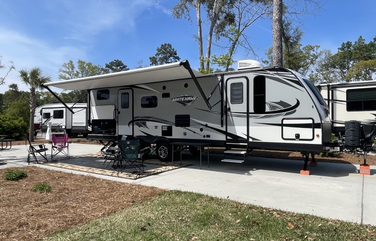 Setup at Hilton head RV Resort