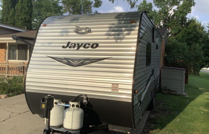 Plenty of propane and 2 rv batteries for comfort when there is no electric hook up