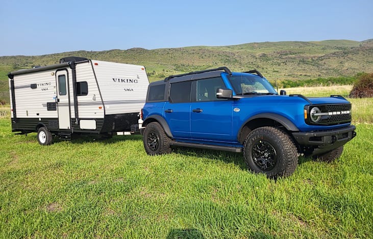 Can be towed by most SUVs